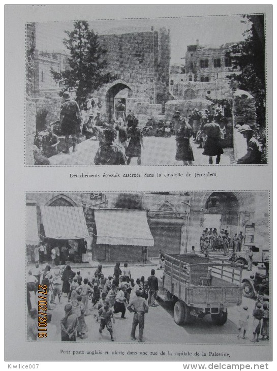 1936 Les Troubles En Palestine Jerusalem Detachements Anglais - Palestine