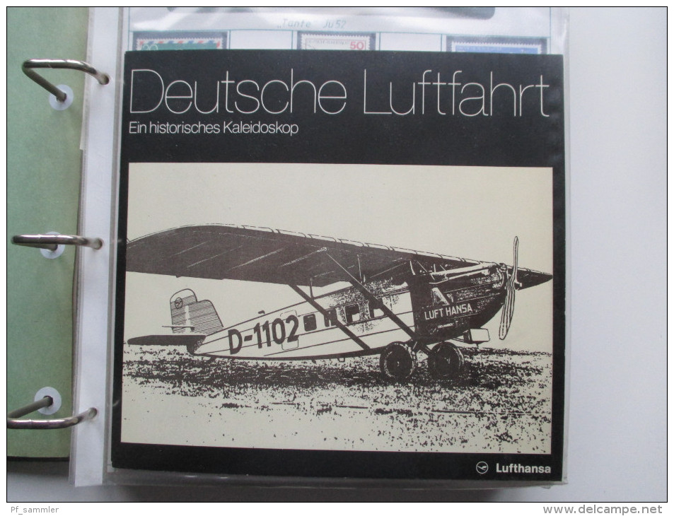 Motivsammlung Luftfahrt / Raumfahrt Viele Marken!! **/o Ideal Zum Weitersammeln! Viele Länder! Interessant! - Collections (with Albums)