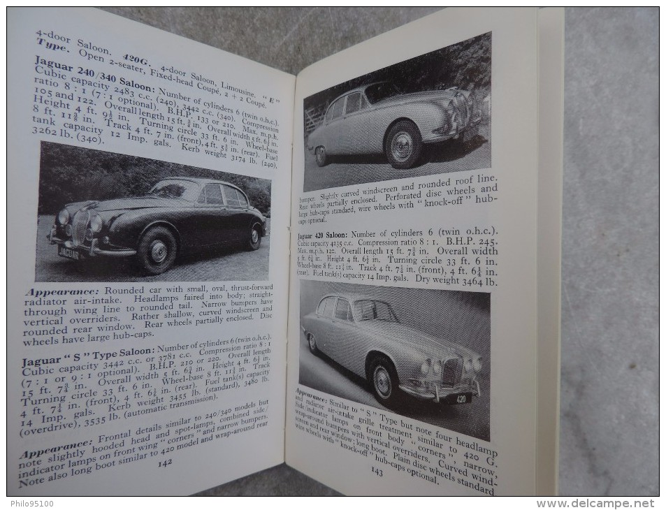 The Observer's Book Of AUTOMOBILES.1968 - Autres & Non Classés