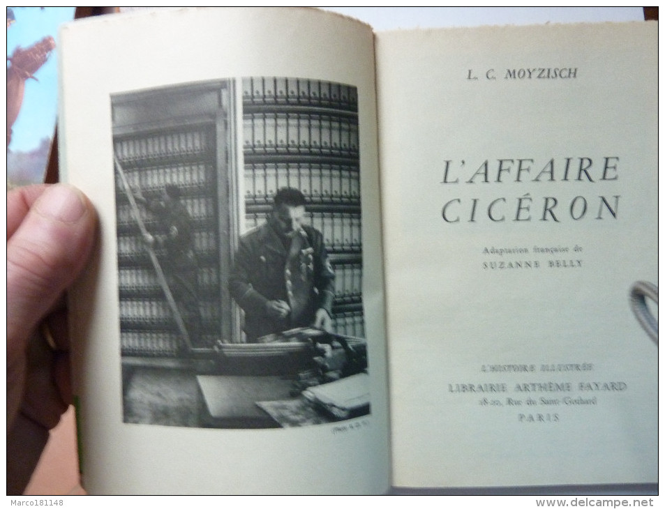 L'Affaire Ciceron - L.C. Moyzisch - Antiguos (Antes De 1960)