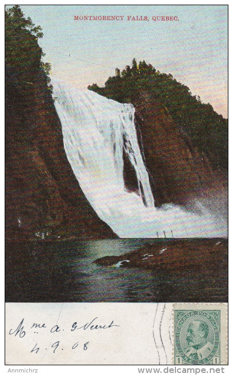 CHUTES DE MONTMORENCY 1908 - Chutes Montmorency