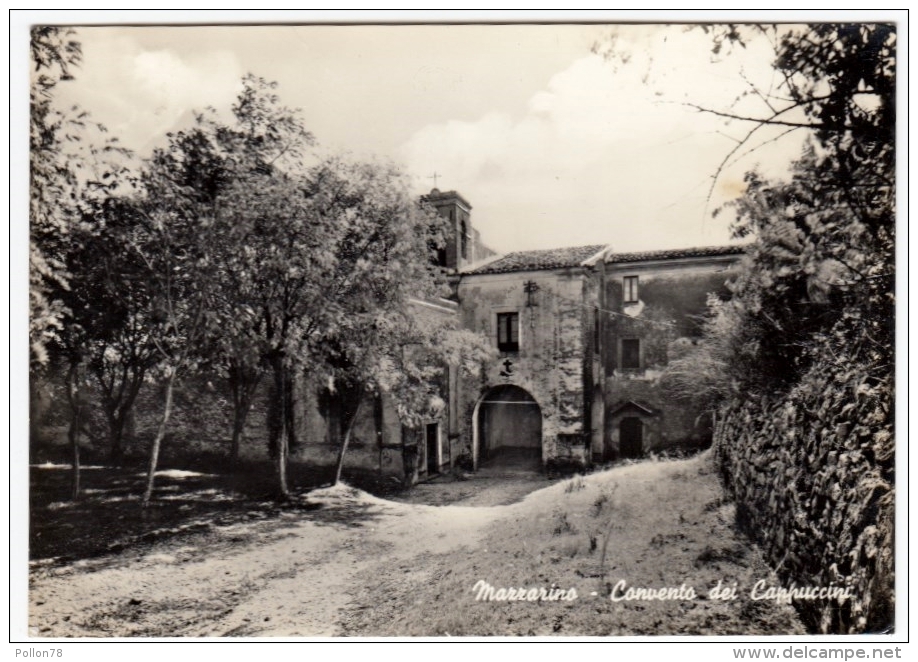 MAZZARINO - CONVENTO DEI CAPPUCCINI - CALTANISSETTA - 1963 - Caltanissetta