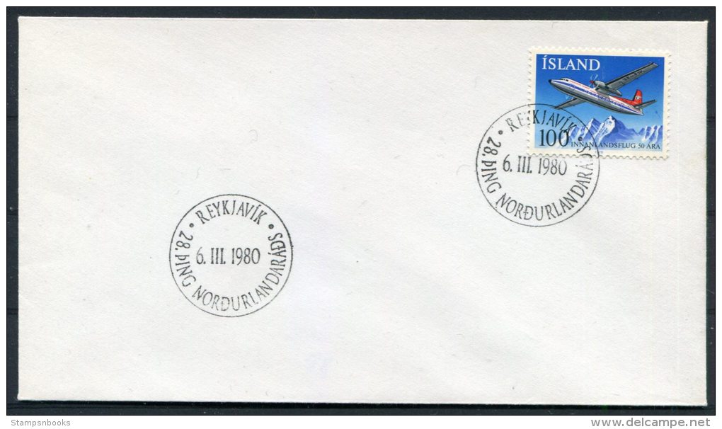 1978 Iceland Reykjavik Nordens Cover - Cartas & Documentos