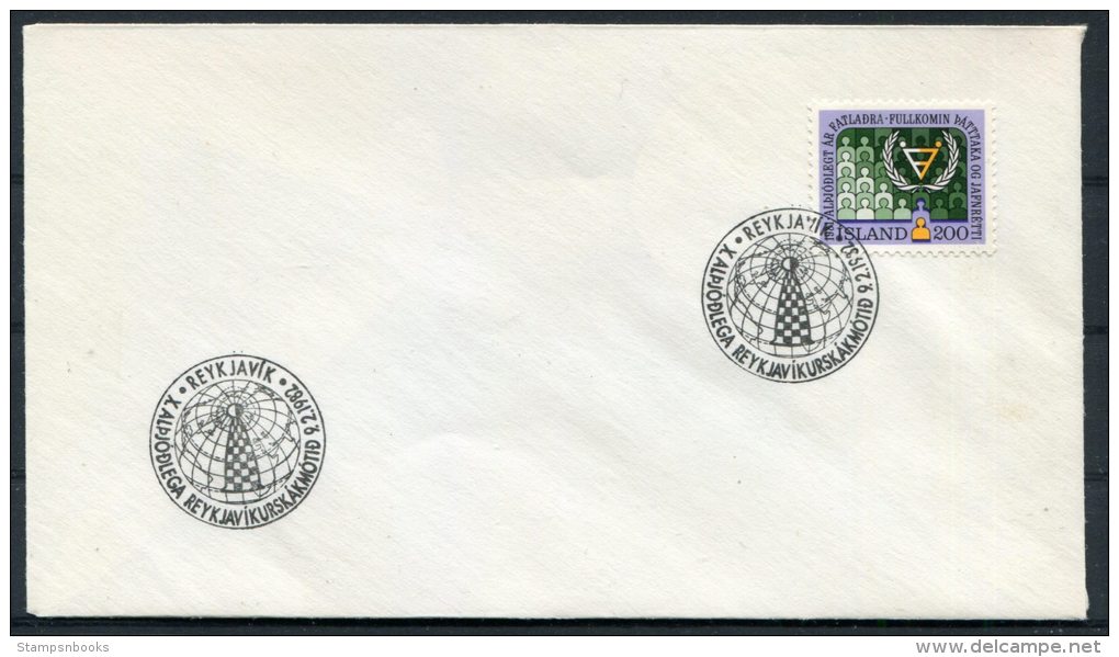 1982 Iceland Cover - Lettres & Documents