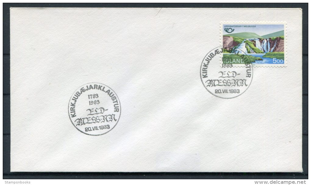 1983 Iceland Cover - Covers & Documents