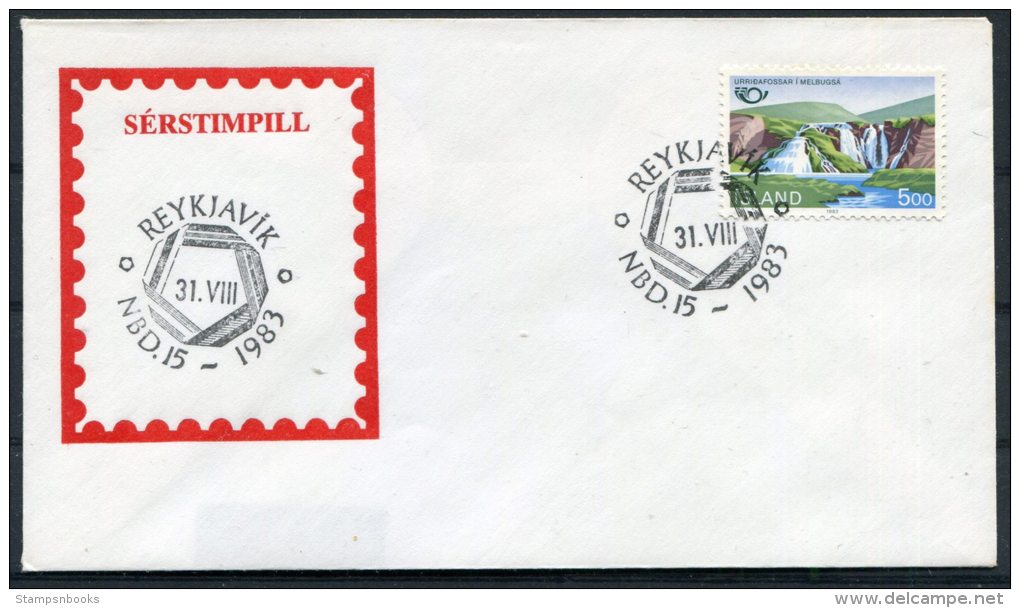 1983 Iceland Cover - Covers & Documents