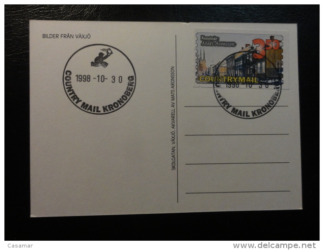 KRONOBERG 1998 COUNTRY MAIL Local Stamp On Cover - Ortsausgaben