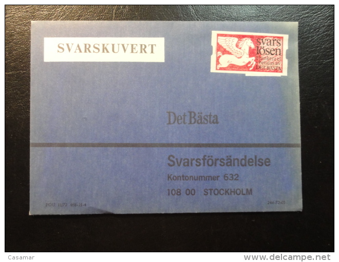 Svarslosen Local Stamp On Cover - Lokale Uitgaven