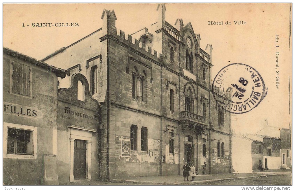 30  SAINT GILLES  HOTEL DE VILLE  1 - Saint-Gilles