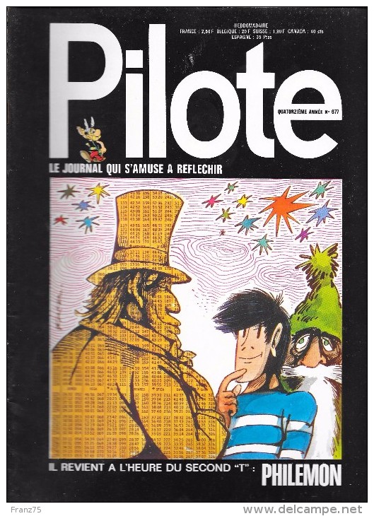 PILOTE-Hebdo N°677-1973-Dargaud--TBE - Pilote