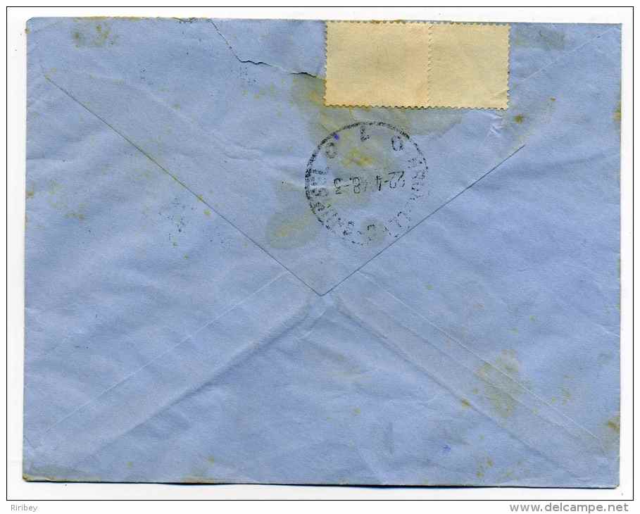 Letter From CAIRO / BY PLANE / 1949 / Egyptian Stamp  POST AERO / To The Belgium - Lettres & Documents