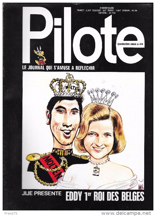 PILOTE-Hebdo N°676-1973-Dargaud--TBE - Pilote