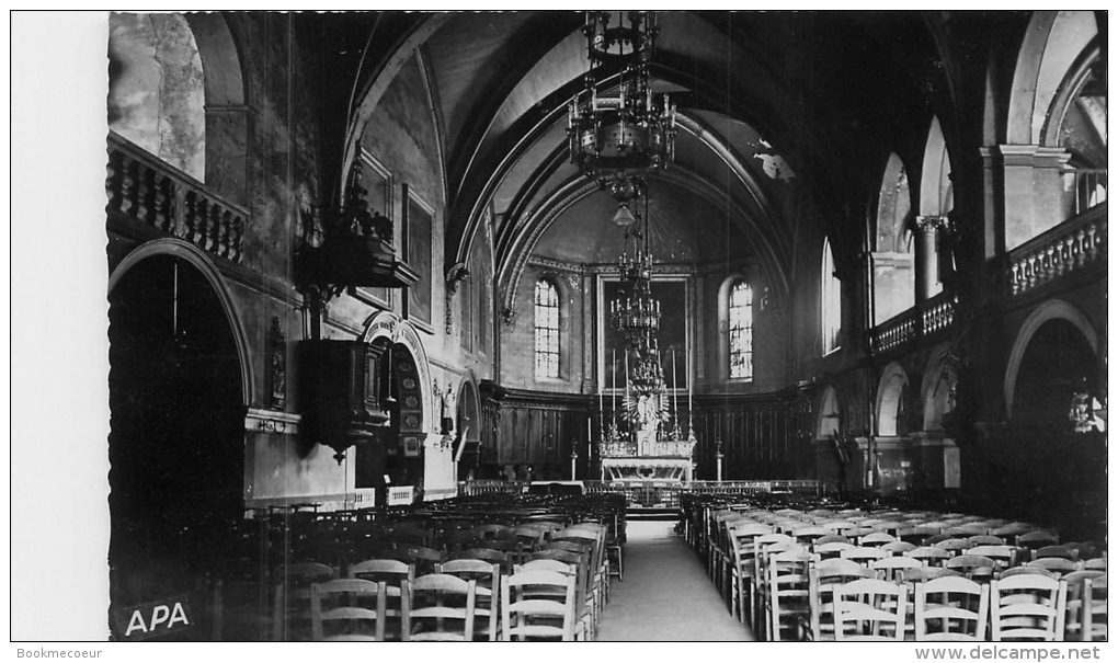 30 BAGNOLS SUR CEZE    Inrerieur De L' EGLISE   Carte Glacée - Bagnols-sur-Cèze