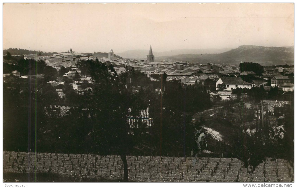 30 BAGNOLS SUR CEZE   VUE GENERALE - Bagnols-sur-Cèze