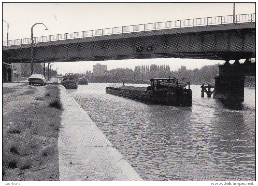 Grote Kaart Wijnegem - Kanaalbrug - Binnen Scheepvaart - Schip Binnenschip - Wijnegem