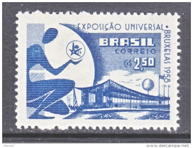BRAZIL  863     *   BRUXELLES  WORLD  FAIR - Unused Stamps