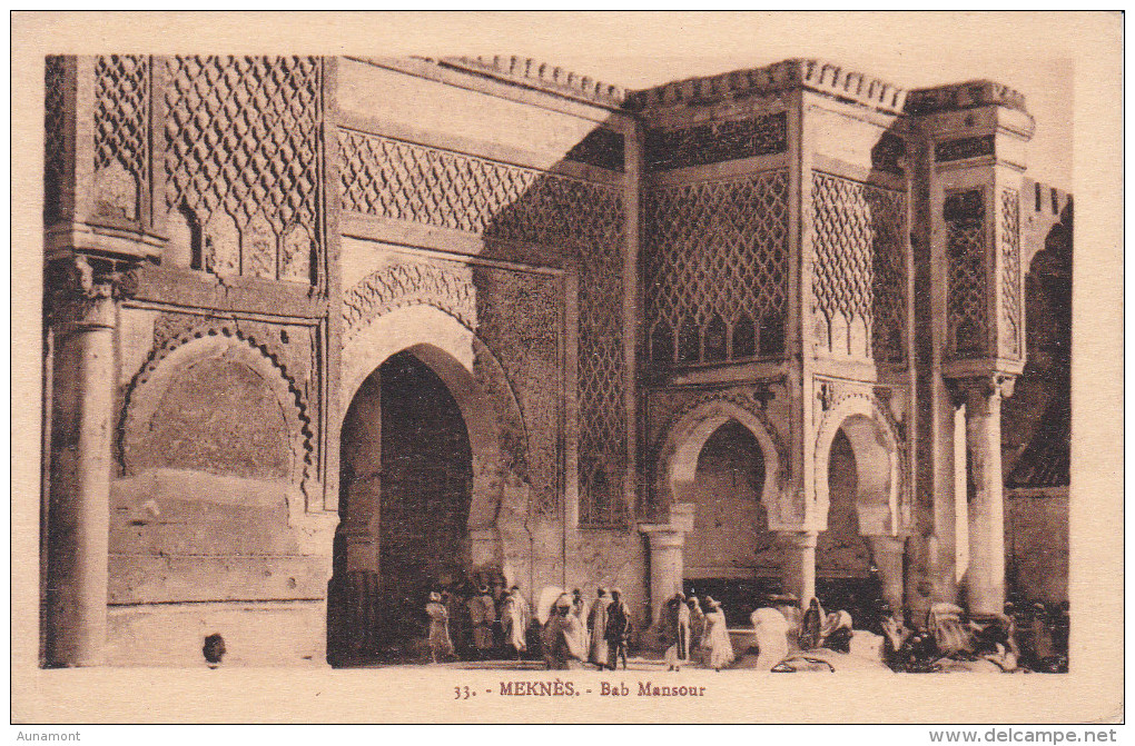 Marruecos--Meknes--Bab Mansour-- - Meknès