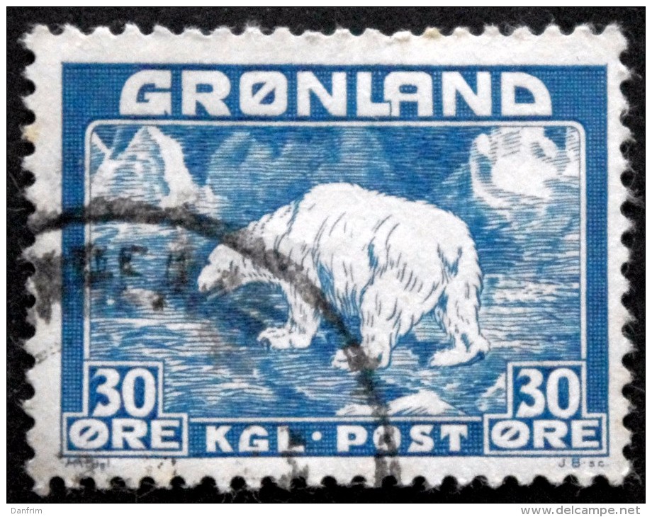 Greenland 1938  Minr.6    (0) ( Lot B 941 ) - Gebraucht