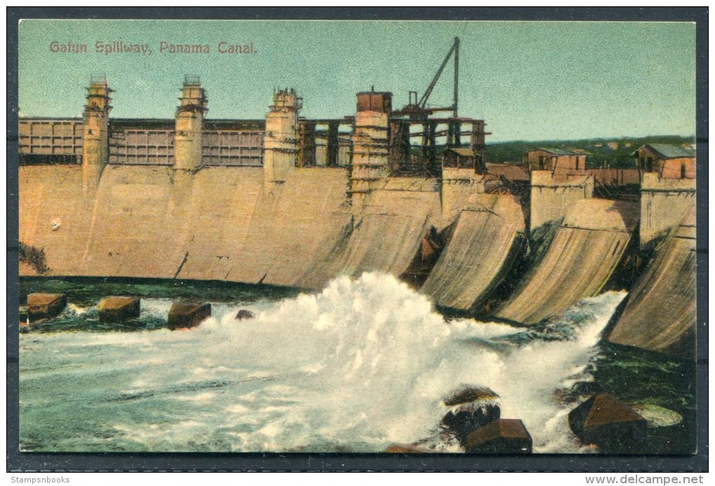 Panama Canal Postcard - Panama