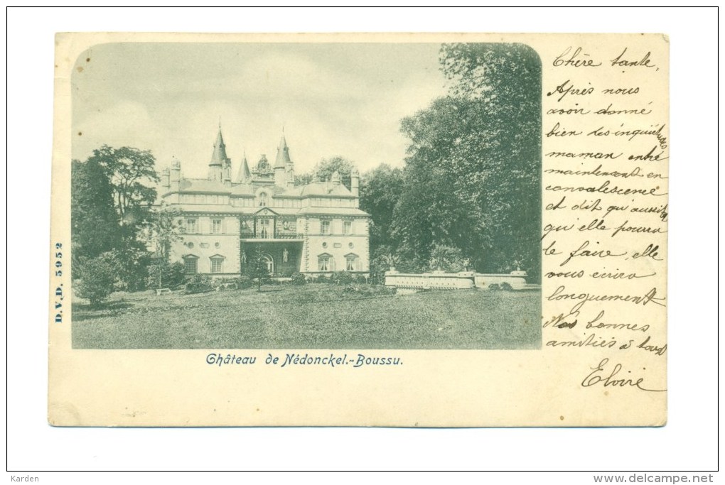 België - Boussu. Chateau De Nedonckel - Boussu