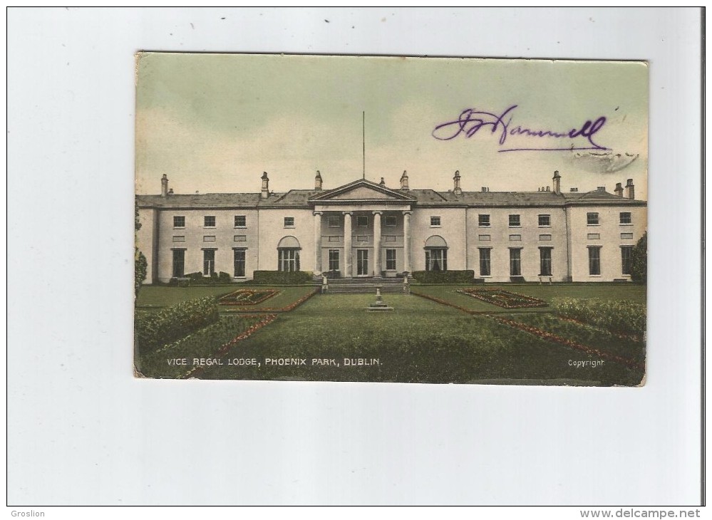 DUBLIN VICE REGAL LODGE, PHOENIX PARK,1907 - Dublin