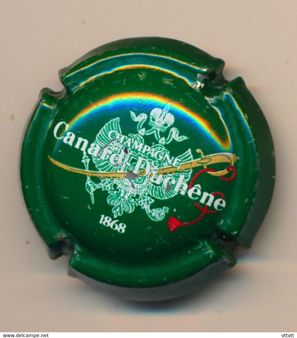 **Capsule, Muselet : Champagne CANARD DUCHENE, 1868, Marque Rouge - Canard Duchêne