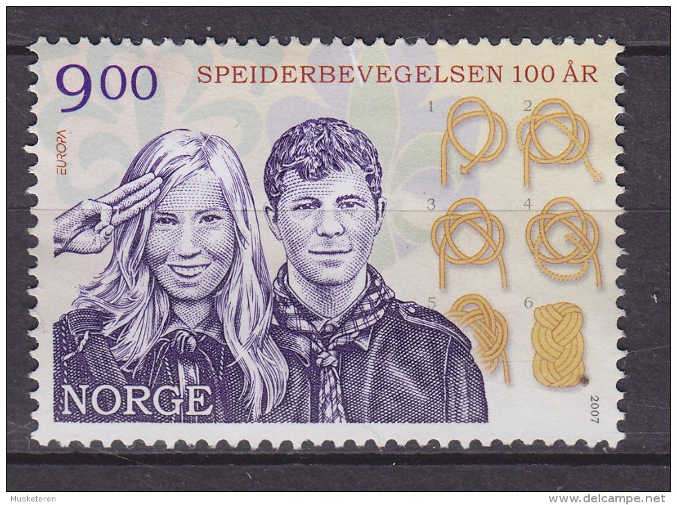 Norway 2007 Mi. 1619     9.00 Kr Scouts Pfadfinder, MNG - Ungebraucht