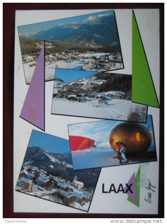 Laax (GR) - Mehrbildkarte - Laax