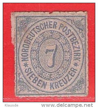 MiNr.10 X Altdeutschland Norddeutscher Postbezirk - Nuevos