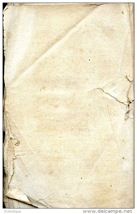 TRES RARE Mémoire Sur L´Affaire De Montauban, Par J.A. DELBREIL DE SCORBIAC, Imp. CROSILHES, ND (1795) TARN-ET-GARONNE - 1701-1800