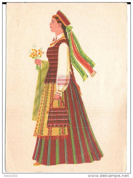 Costume Folklorique Samogitian Women - Europe