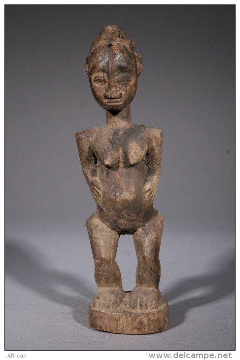 Statuette D'autel Baoulé - Art Africain