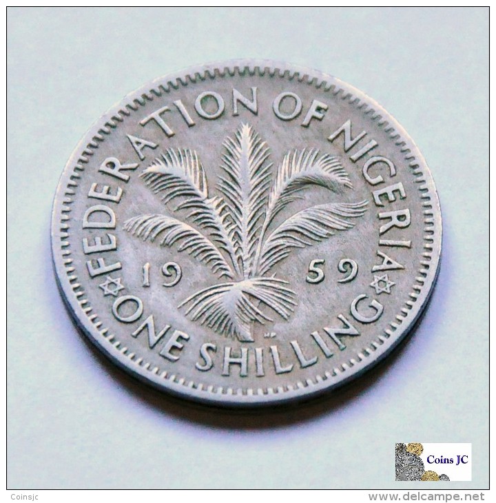 Nigeria - 1 Shilling - 1959 - Nigeria