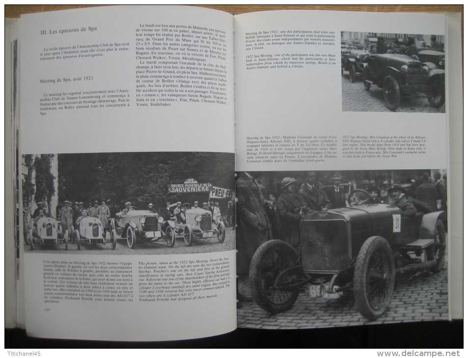 60 ANS DE COMPETITION AUTOMOBILE EN BELGIQUE 1896-1956 - Y. & J. KUPELAIN - LIVRE QUASI INTROUVABLE  EDITE EN 1981