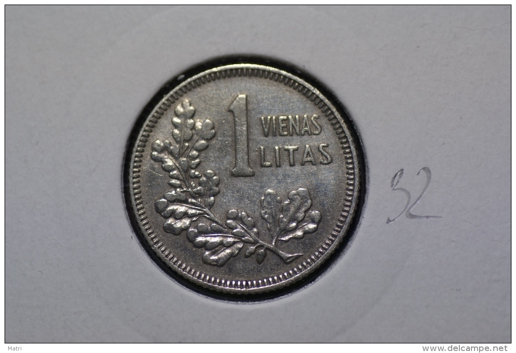 Lithuania 1 Litas 1925 Km#76 Silver - Lituania