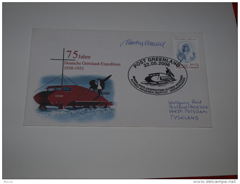 Allemagne  75e Anniversaire Expédition AWi Alfred Wegener Institut 22 05 2006 - Expediciones árticas