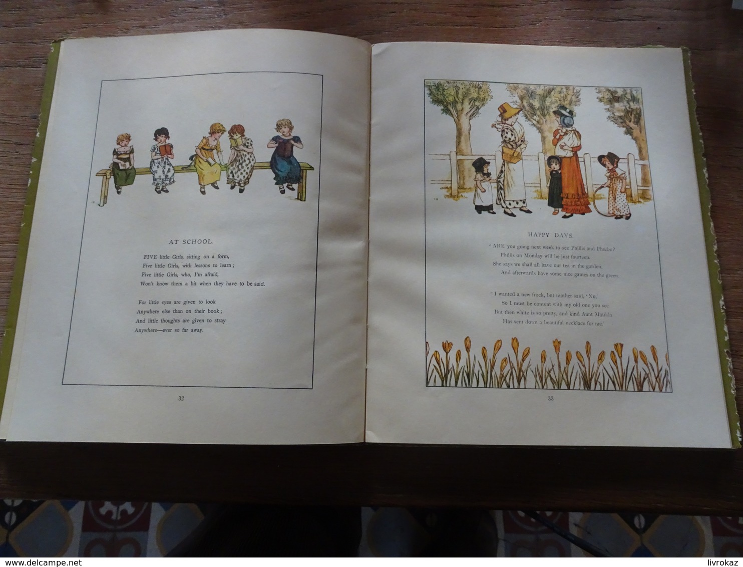 Marigold Garden Pictures And Rythmes By Kate Greenaway Replica Of The Antique Original, Merrimack Publishing Corporation - Other & Unclassified