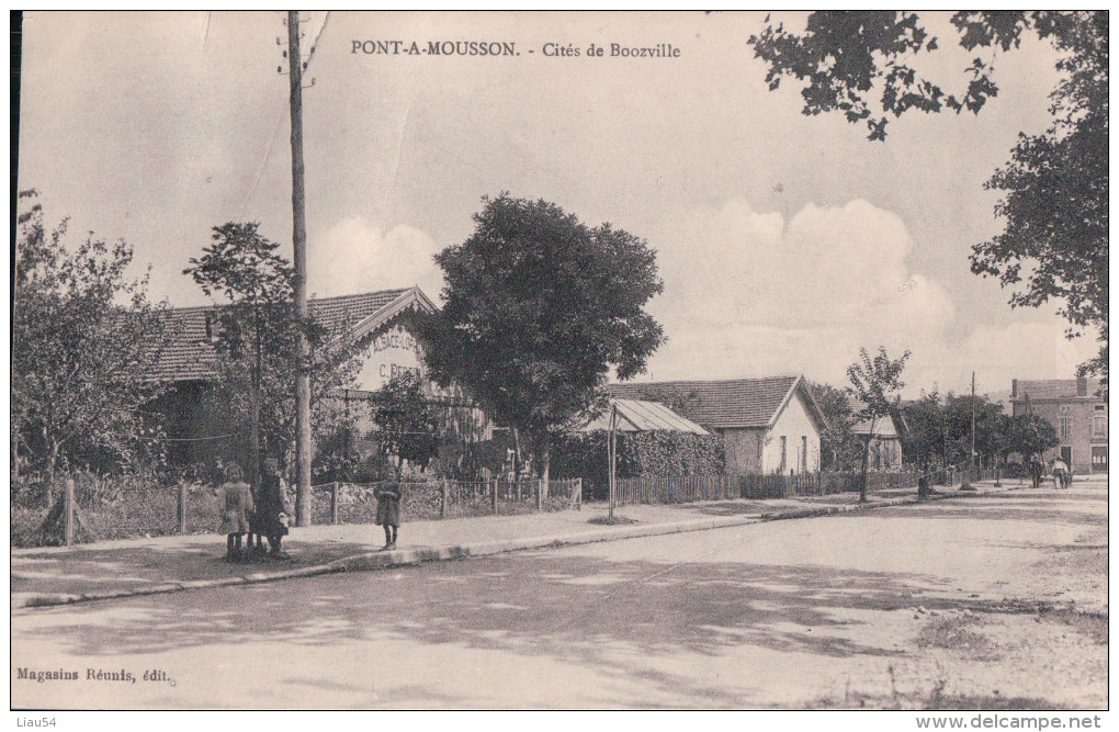 PONT A MOUSSON Cités De Boozville - Pont A Mousson