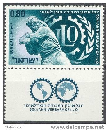 1969 ILO Bale 425 / Sc 384 / Mi 439 TAB MNH [gra] - Ongebruikt (met Tabs)