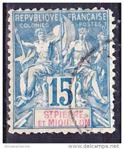 2016-0118 St. Pierre Et Miquelon Yvert 64 Oblitéré O - Used Stamps