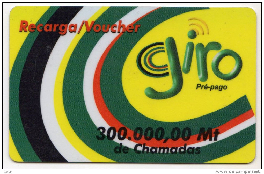 MOZAMBIQUE PREPAYEE GIRO 300 000 Mt Année 2003 - Moçambique