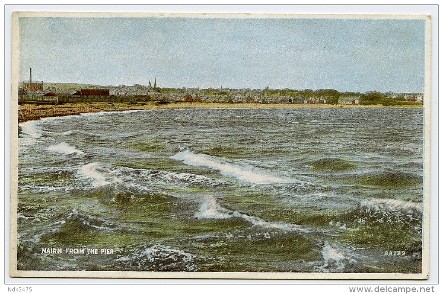 NAIRN FROM THE PIER - Nairnshire