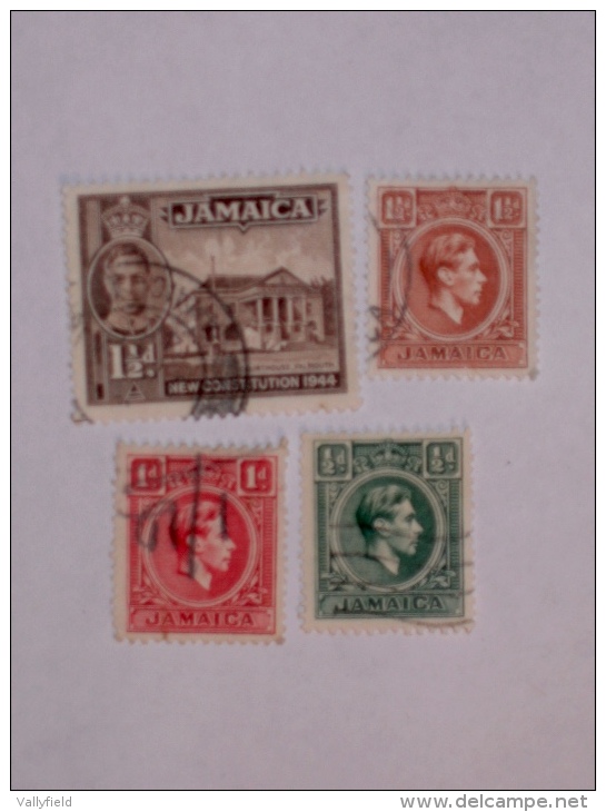 JAMAIQUE / JAMAICA    1937-8   LOT# 13 - Jamaique (1962-...)