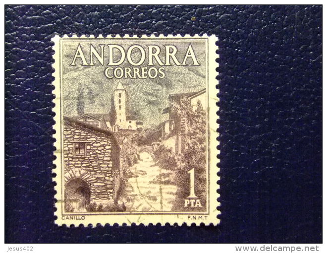 ANDORRA ESPAÑOLA  1963 -1964 Yvert N&ordm; 55 &ordm; FU - Oblitérés