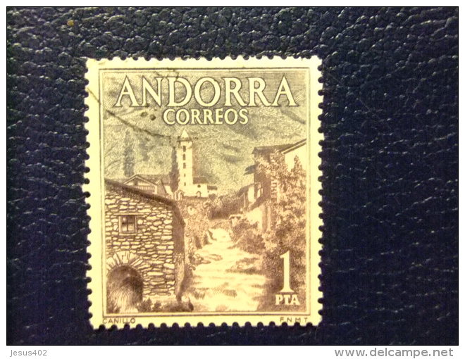 ANDORRA ESPAÑOLA  1963 -1964 Yvert N&ordm; 55 &ordm; FU - Oblitérés