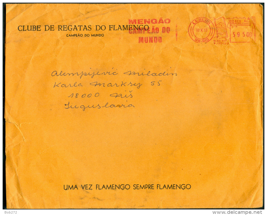 Imprinted Cover FC FLAMENGO, Brasil - Equipos Famosos