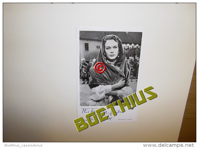 ANITA BJORK AUTOGRAPHE AUTOGRAMM AUTOGRAPH AUTOGRAFO CARTE PHOTO 9 X 14 Cm ¤ - Handtekening