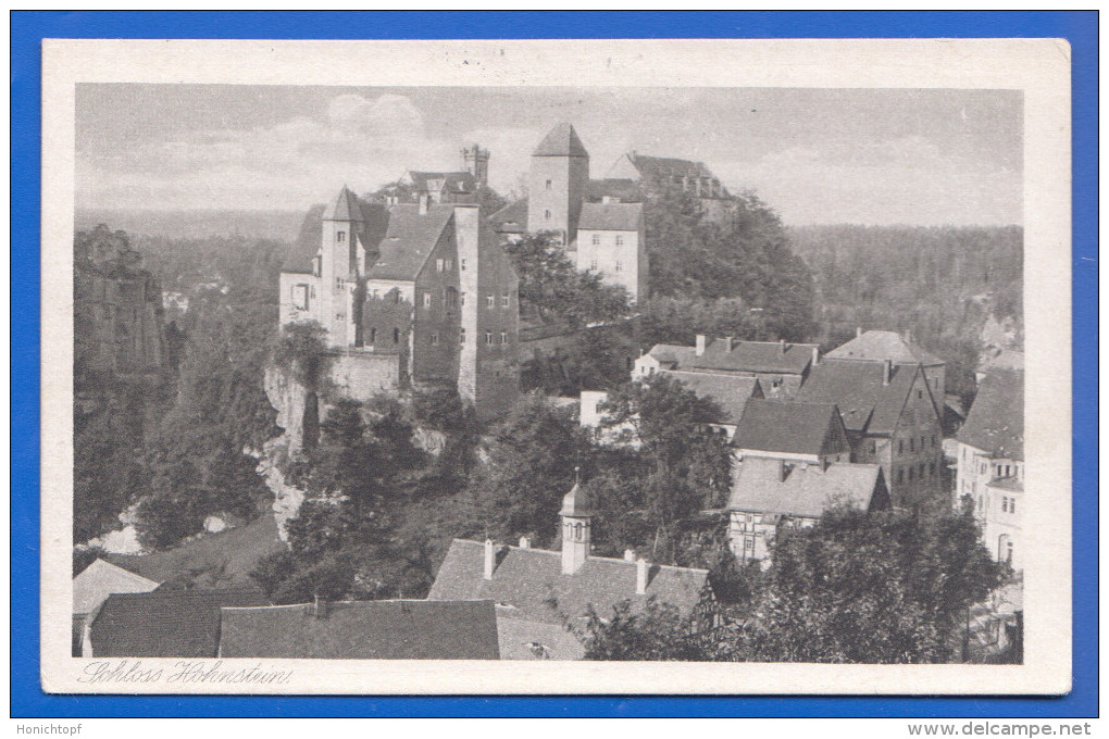 Deutschland; Hohnstein Sächs. Schweiz; Schloss - Hohnstein (Saechs. Schweiz)