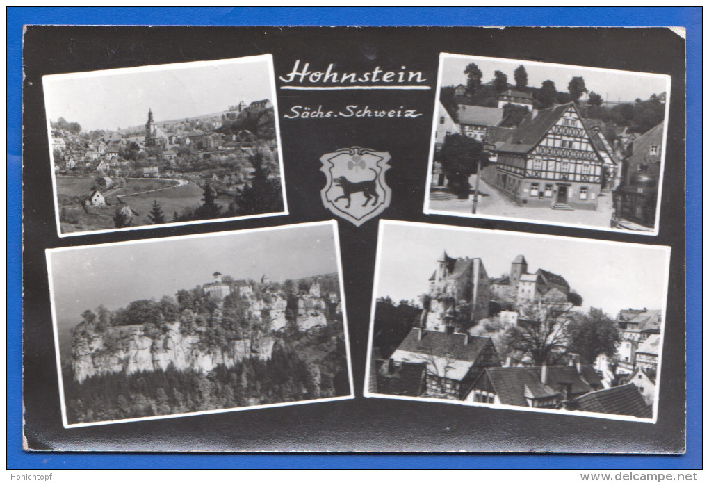 Deutschland; Hohnstein Sächs. Schweiz; Multibildkarte - Hohnstein (Saechs. Schweiz)