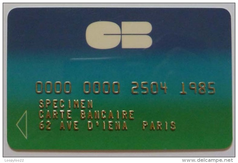 FRANCE - Cart Bleu Bank Demo - 1985 - Soliac - Specimen - Other & Unclassified